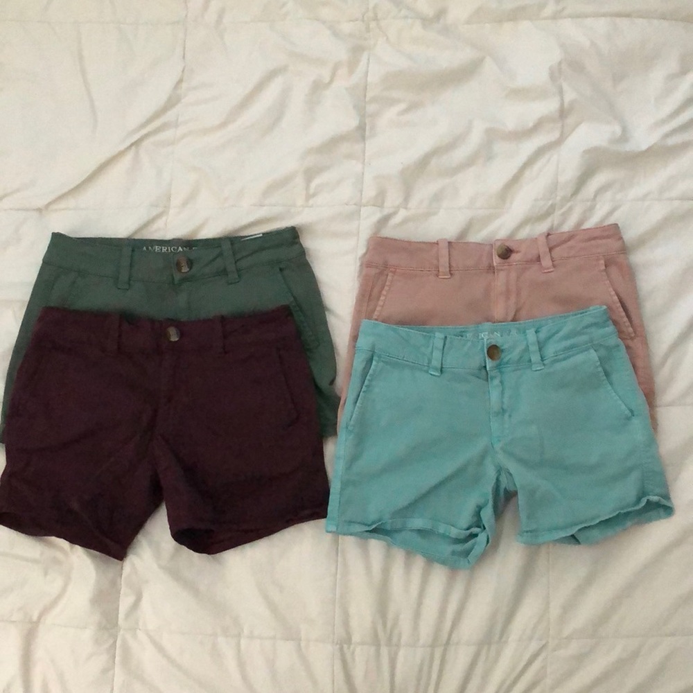 american eagle shorts set